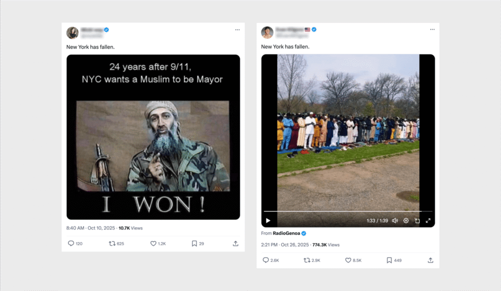 Islamophobic hate surges on X during New York mayoral race 12 Tweet 5
