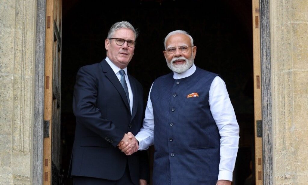 Starmer and Modi @trendingblog247