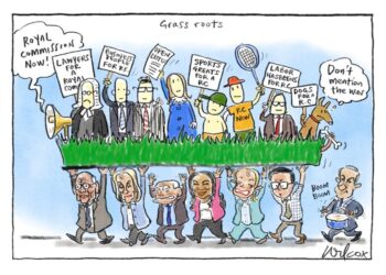 Cartoon, dossier and pressure politics: How Australia was steered into a Royal Commission