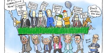 Cartoon, dossier and pressure politics: How Australia was steered into a Royal Commission