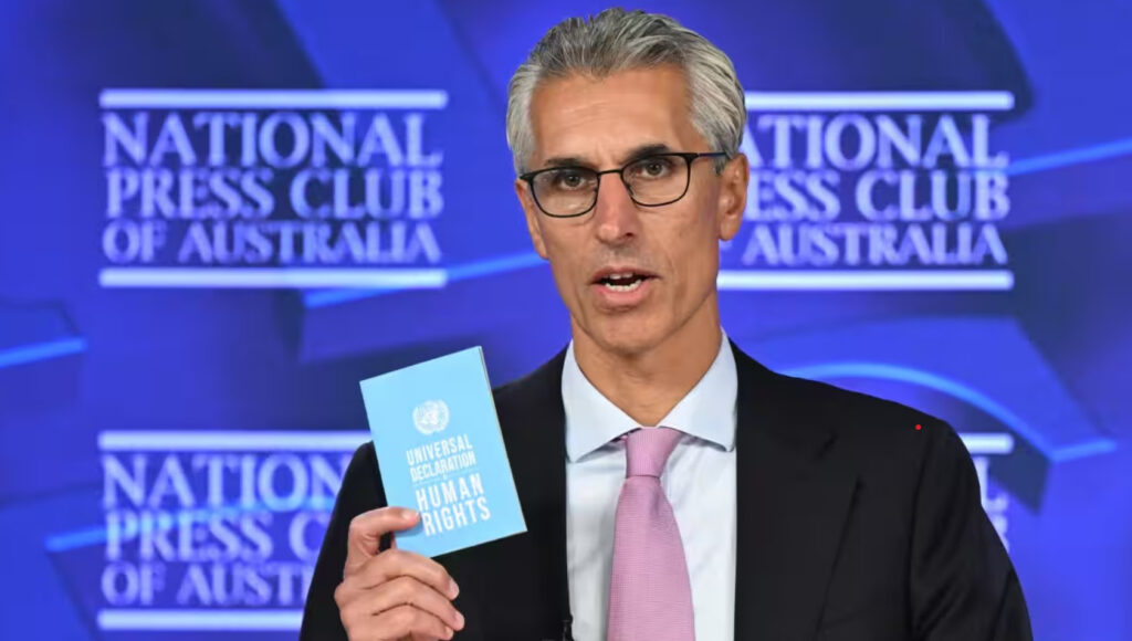 Indian migration, racism and the unfinished business of Australian democracy: human rights chief sounds alarm 2 President Hugh de Kretser at his National Press Club Address on 29 April 2026