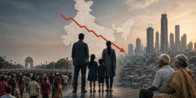 India’s population will soon start shrinking