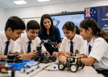 Australia Funds New Robotics STEM Lab for Delhi School Students 3 Australia robotics STEM lab Delhi school India