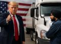 Trump Targets Immigrant Truckers. 130,000 Indians Are in the Line.