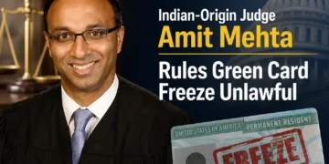 US federal courthouse Washington DC, Judge Amit Mehta green card freeze ruling 75 countries 2026