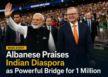 Modi Event: Albanese Praises Indian Diaspora as Powerful Bridge for 1 Million 4 Melbourne meets modi event