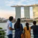 Singapore Welcomes Massive 600,000 Indian Visitors in First Half 2026 11 Indian tourists at Marina Bay Sands Singapore skyline, Singapore Indian visitors first half 2026