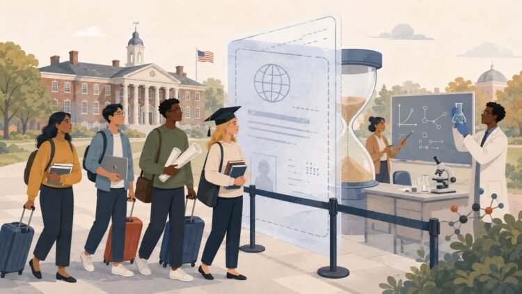 A seemingly technical change to international student visas could disrupt teaching and research at US universities 25 AI Image