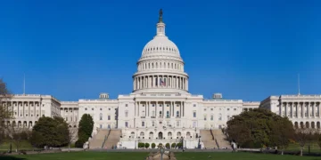 US Capitol building exterior, symbolising the 100 percent tariff India could face under the pending Russia sanctions bill