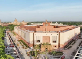 Indian Parliament building behind the NRO tax rules 2026 and the new Income-tax Act