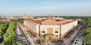 Indian Parliament building behind the NRO tax rules 2026 and the new Income-tax Act