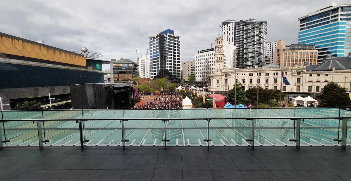 Archive view of Auckland Diwali in Aotea Square in 2022, the venue for Auckland Diwali 2026