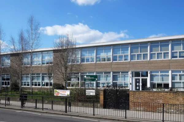 Gospel Oak Primary School in London, illustrating England school admissions