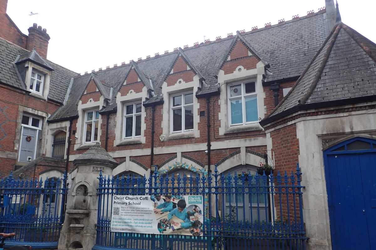 Christ Church Church of England Primary School on Brick Lane, London