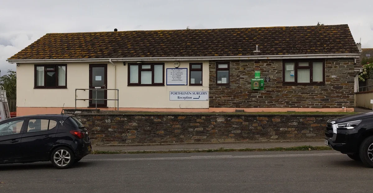 Porthleven GP surgery in Cornwall, illustrating GP registration.