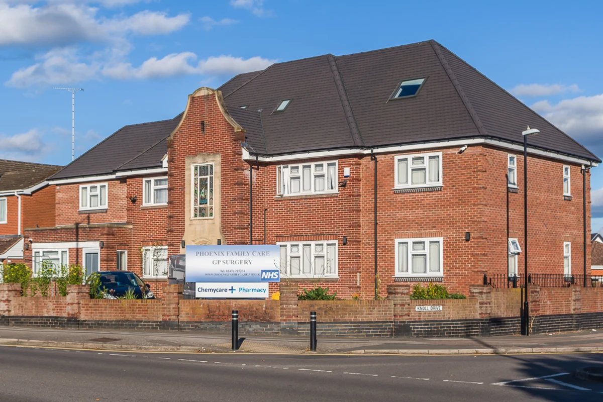 Phoenix Family Care GP surgery in Coventry.