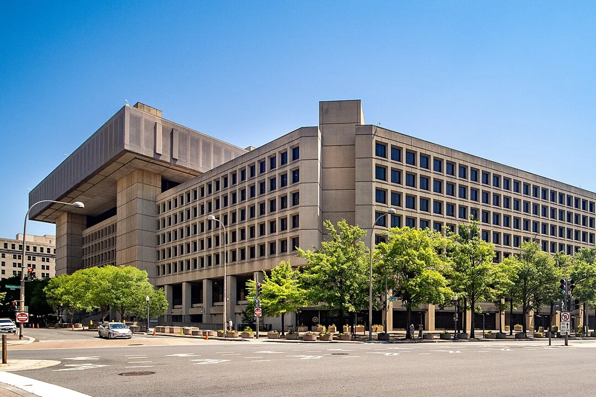 FBI headquarters in Washington, the agency investigating the Manjit Singh Bedi case.