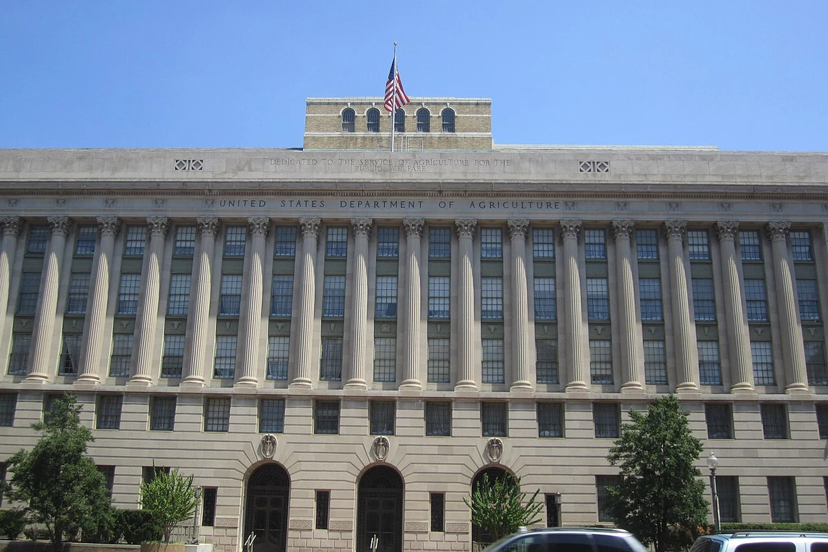 US Department of Agriculture building in Washington.