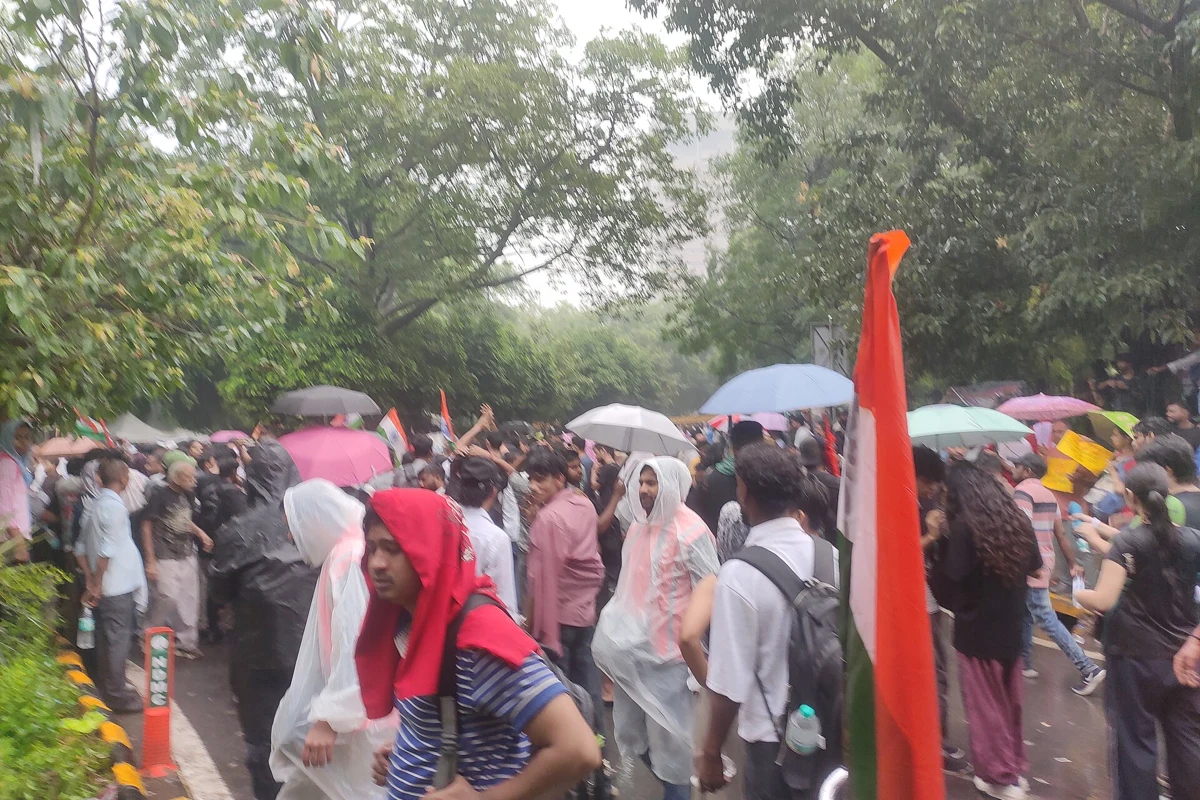 A gathering at Jantar Mantar on 20 July 2026
