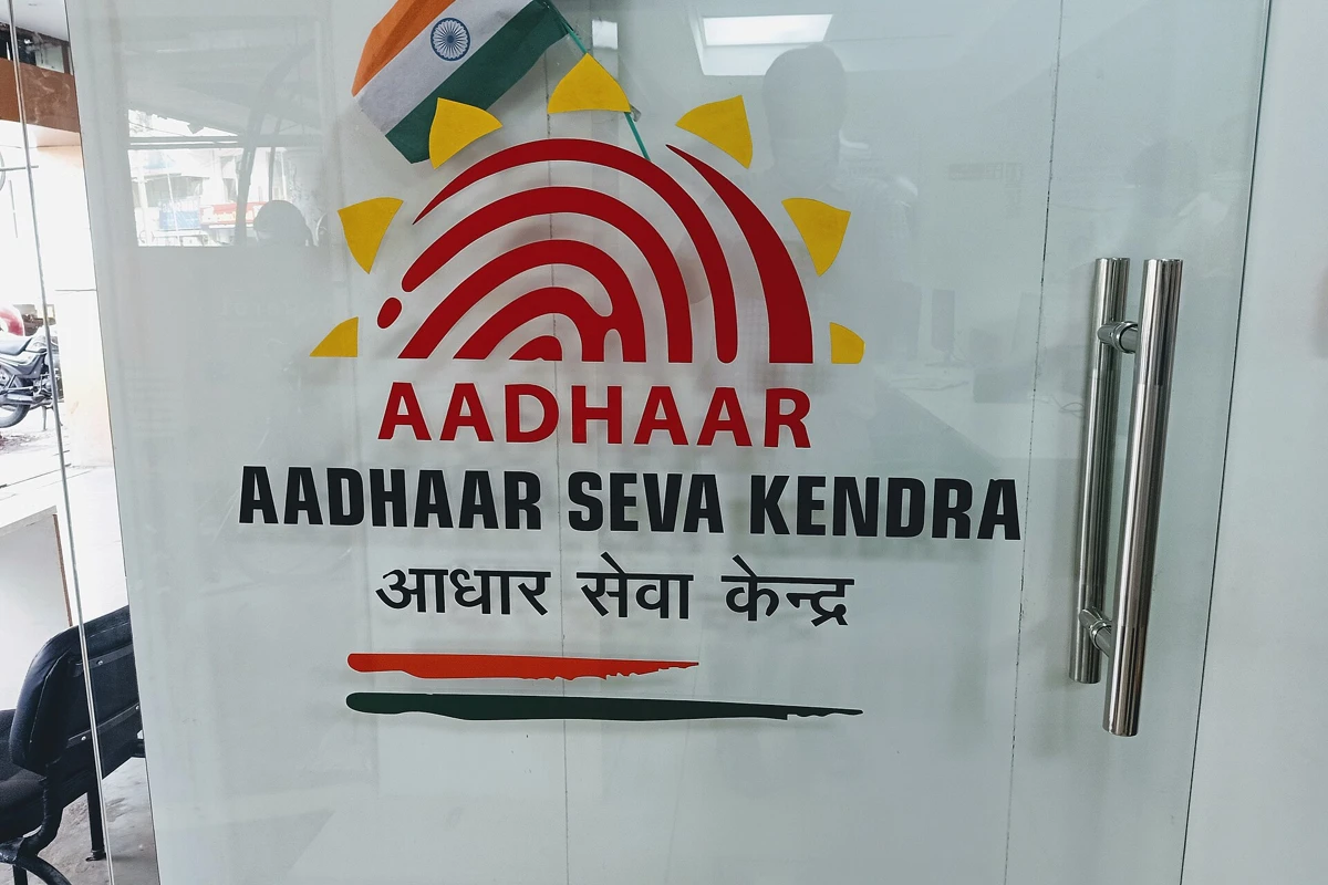 An Aadhaar Seva Kendra in Bhopal