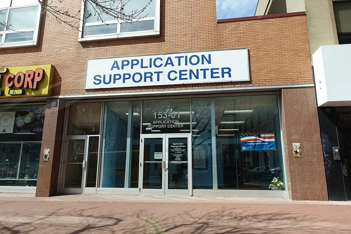 A USCIS application support centre in Queens, New York.