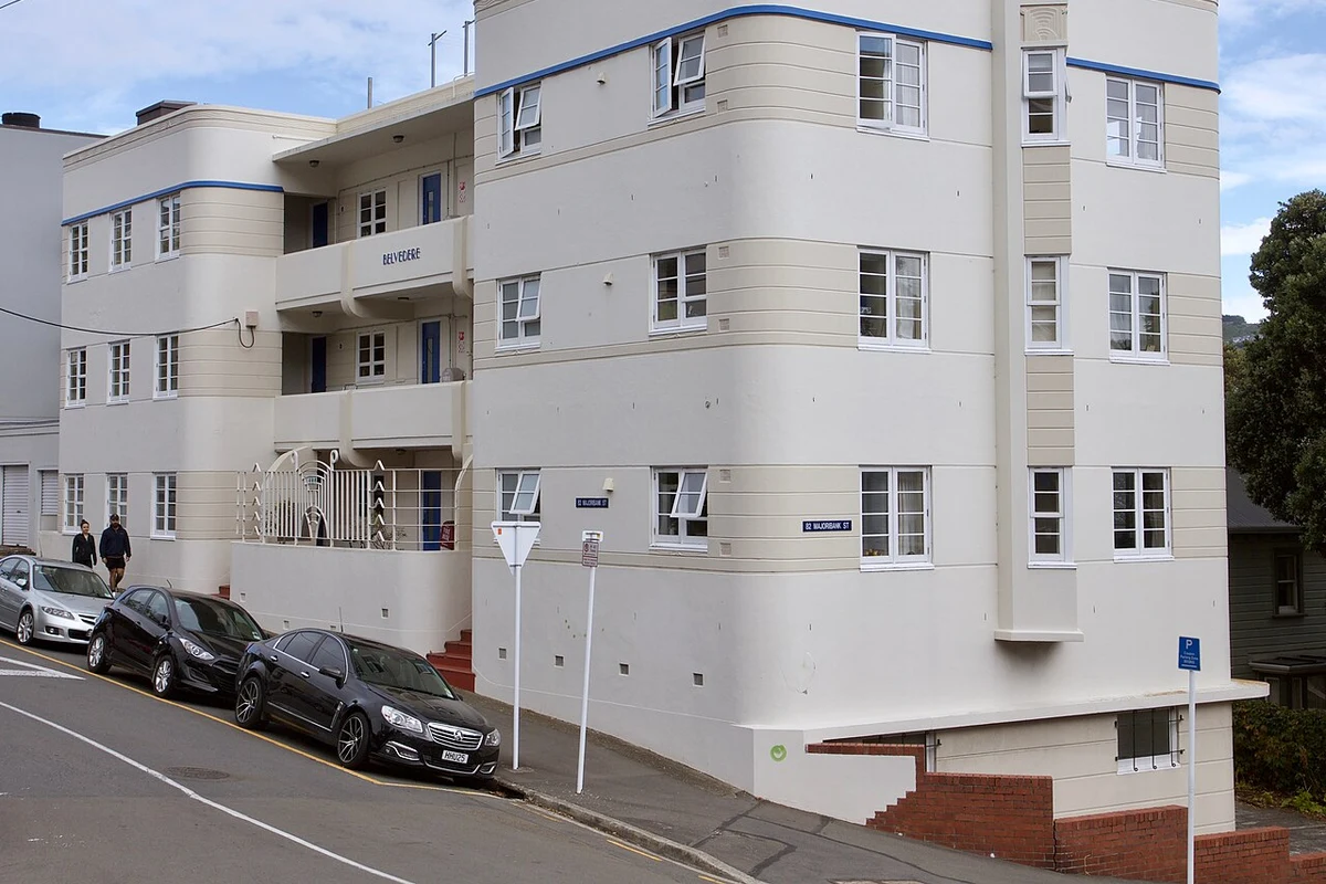 The Belvedere apartment building in Wellington.