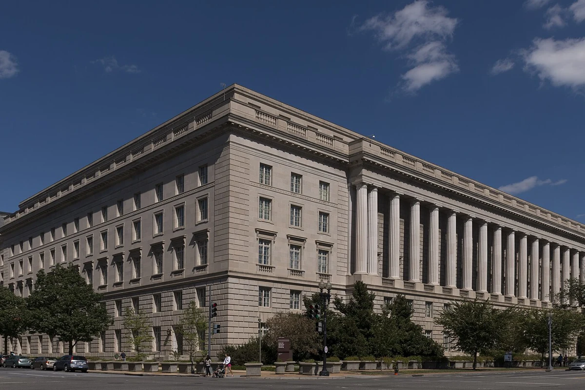 The Internal Revenue Service building in Washington, DC