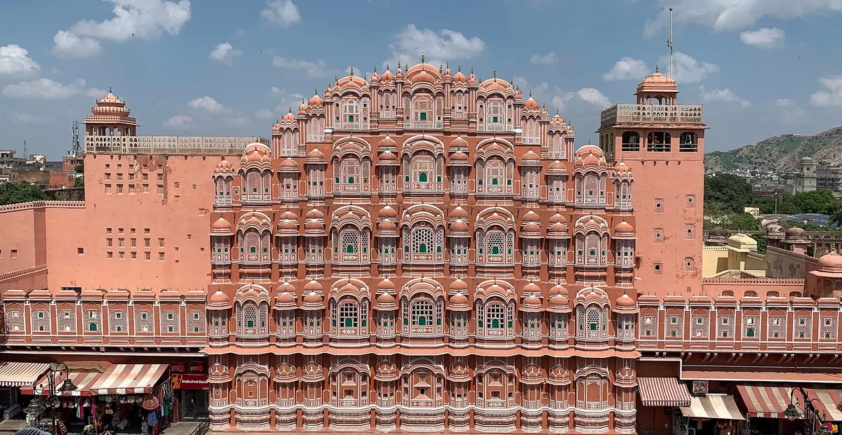 Jaipur travel 2027: The eastern façade of Hawa Mahal in Jaipur, photographed in July 2022