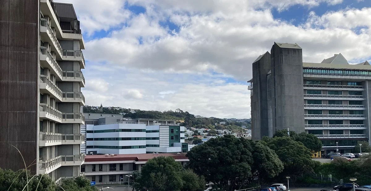 Wellington Hospital buildings illustrating New Zealand interpreter services