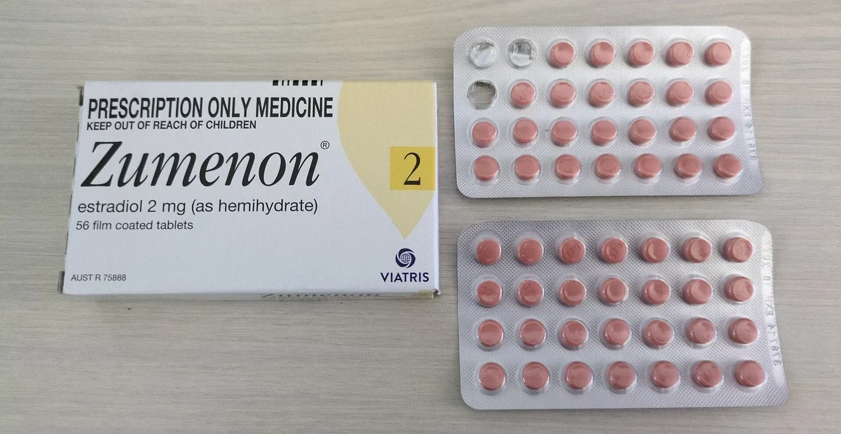 Labelled Australian tablet pack illustrating prescription medicines travel checks