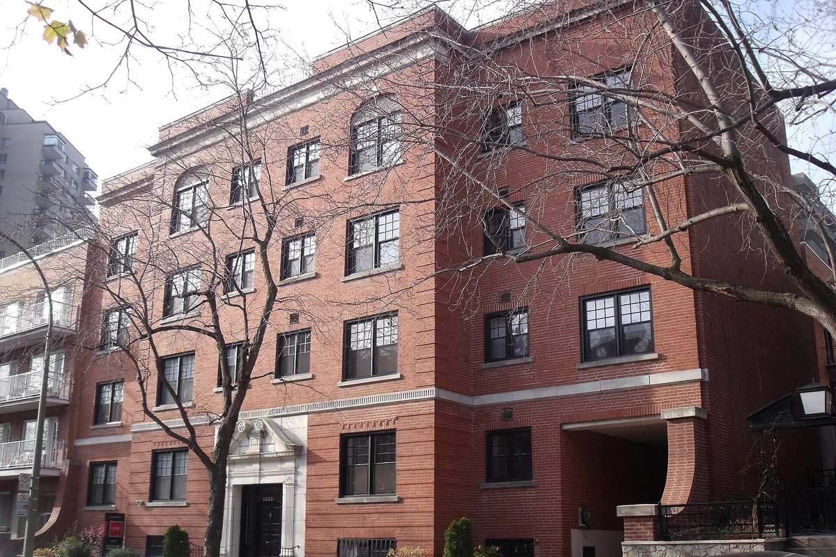 Red-brick Summerhill Apartments in Montreal