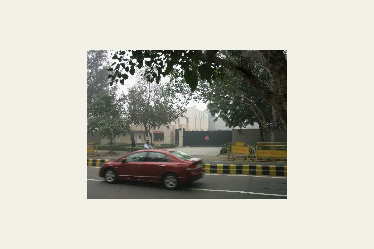 Australian High Commission building in New Delhi in January 2010