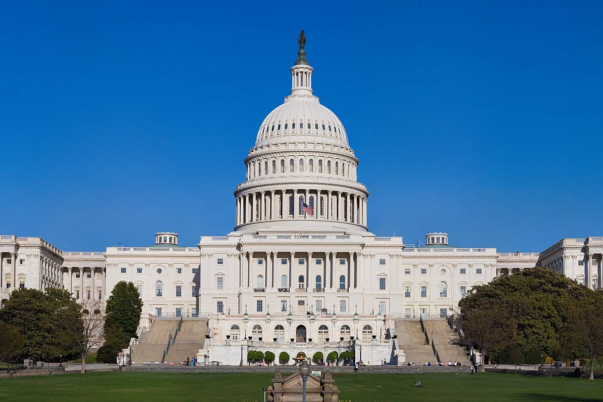 United States Capitol in an archive photograph