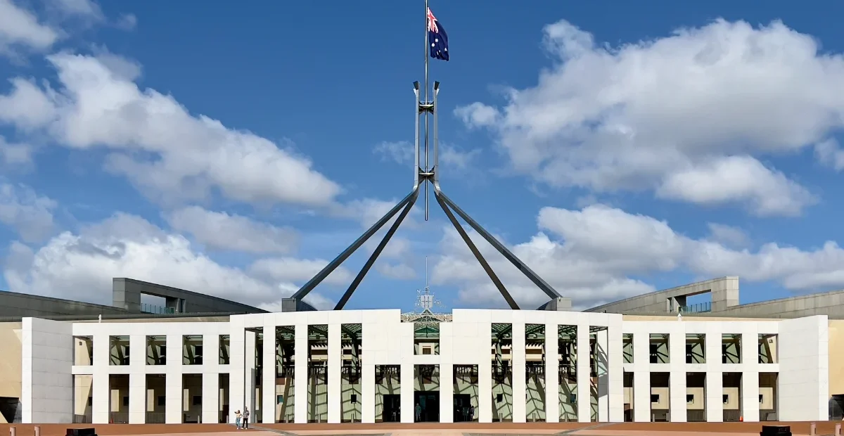 Parliament House in Canberra, where the Coalition migration plan is being debated