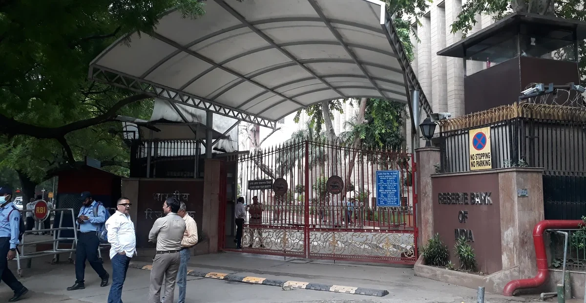 Reserve Bank of India building in New Delhi, relevant to NRI remittances data