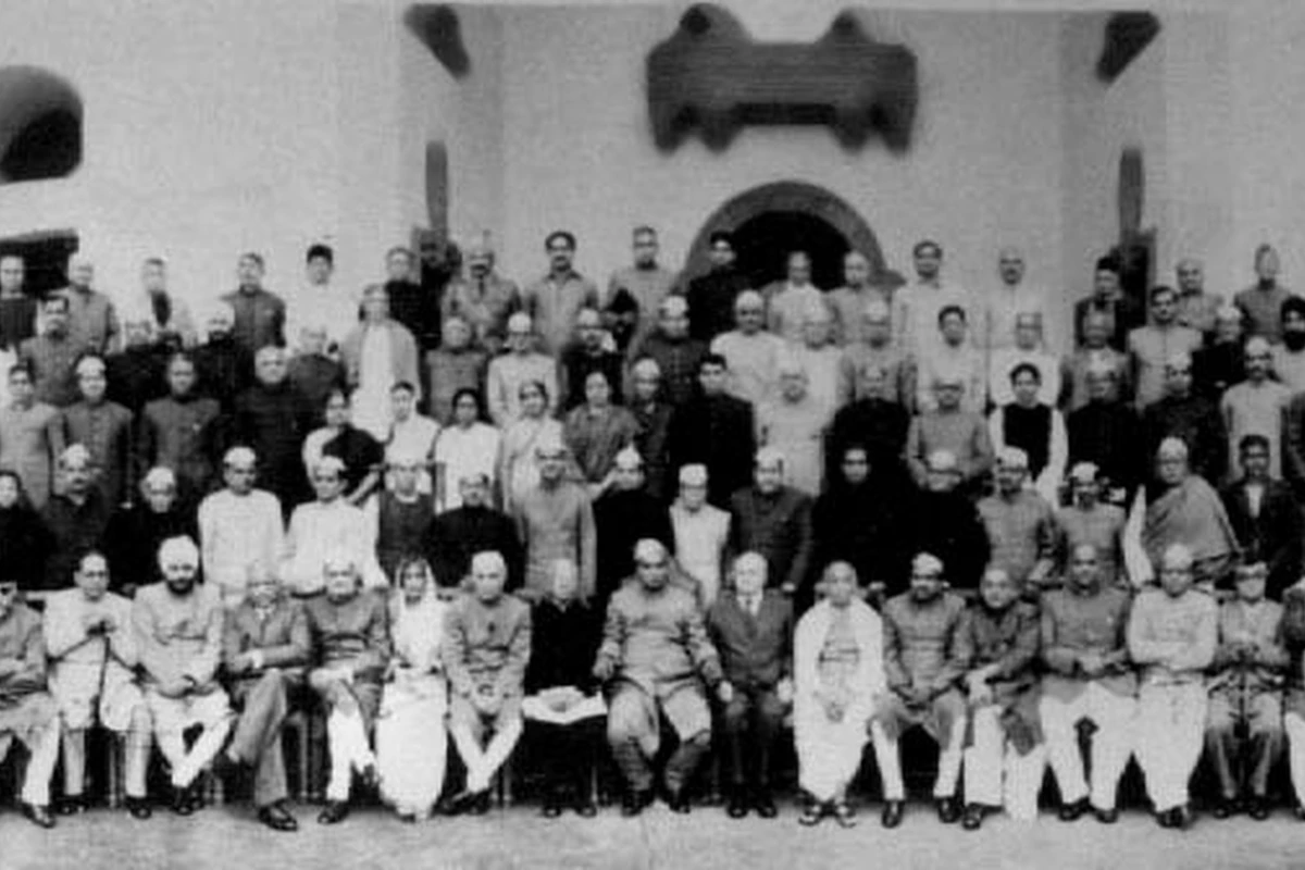 Constituent Assembly members in 1950