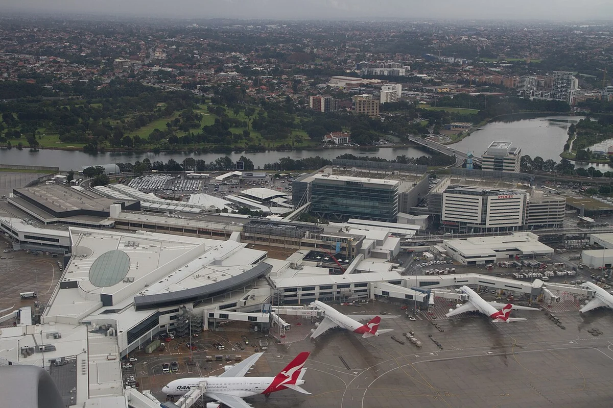 Sydney Airport international terminal in 2014