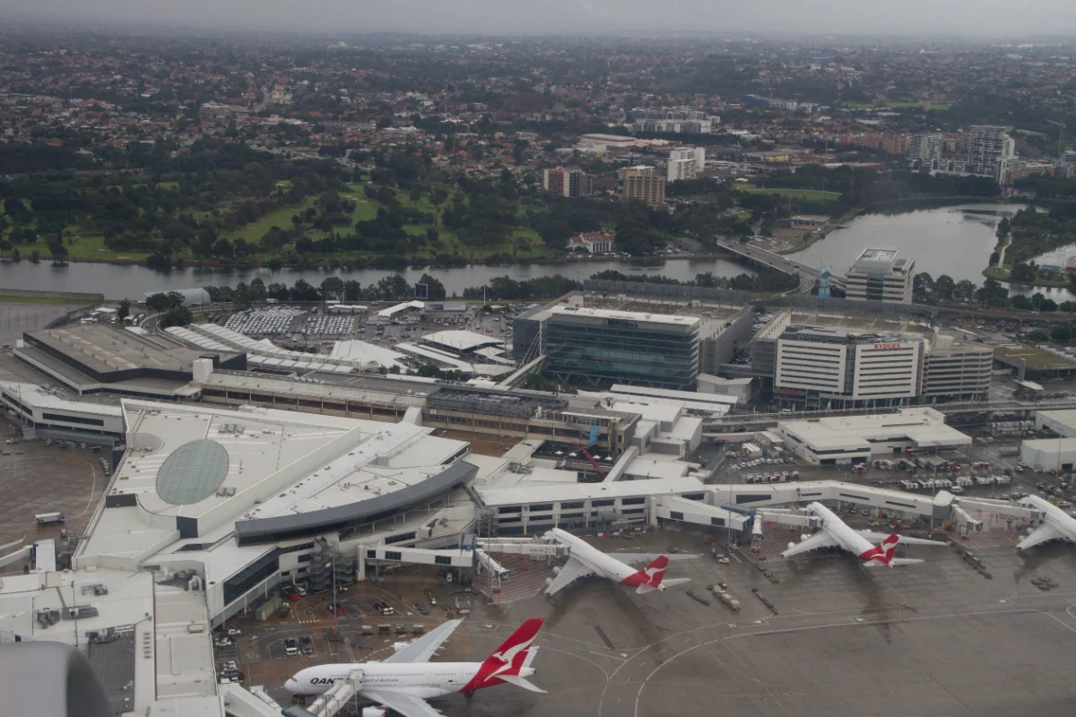 International terminal at Sydney Airport, Australia