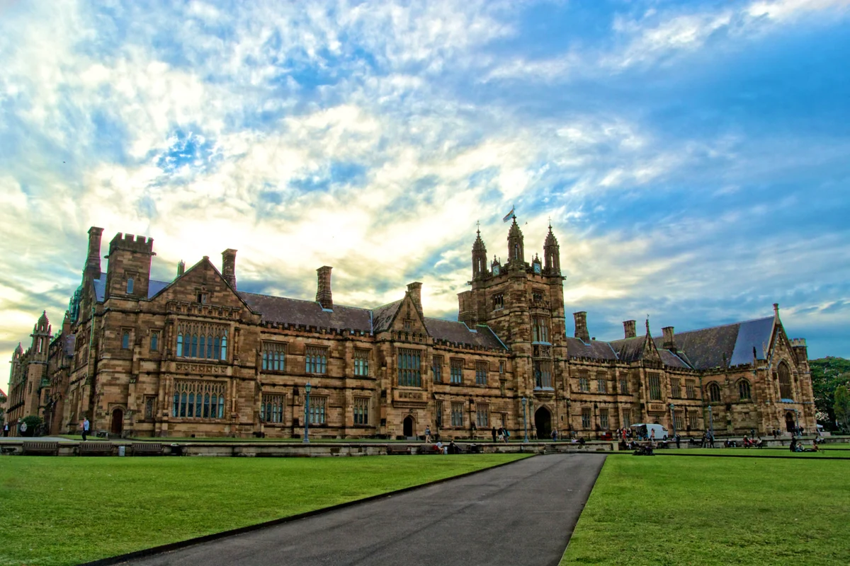 University of Sydney main quadrangle in 2014