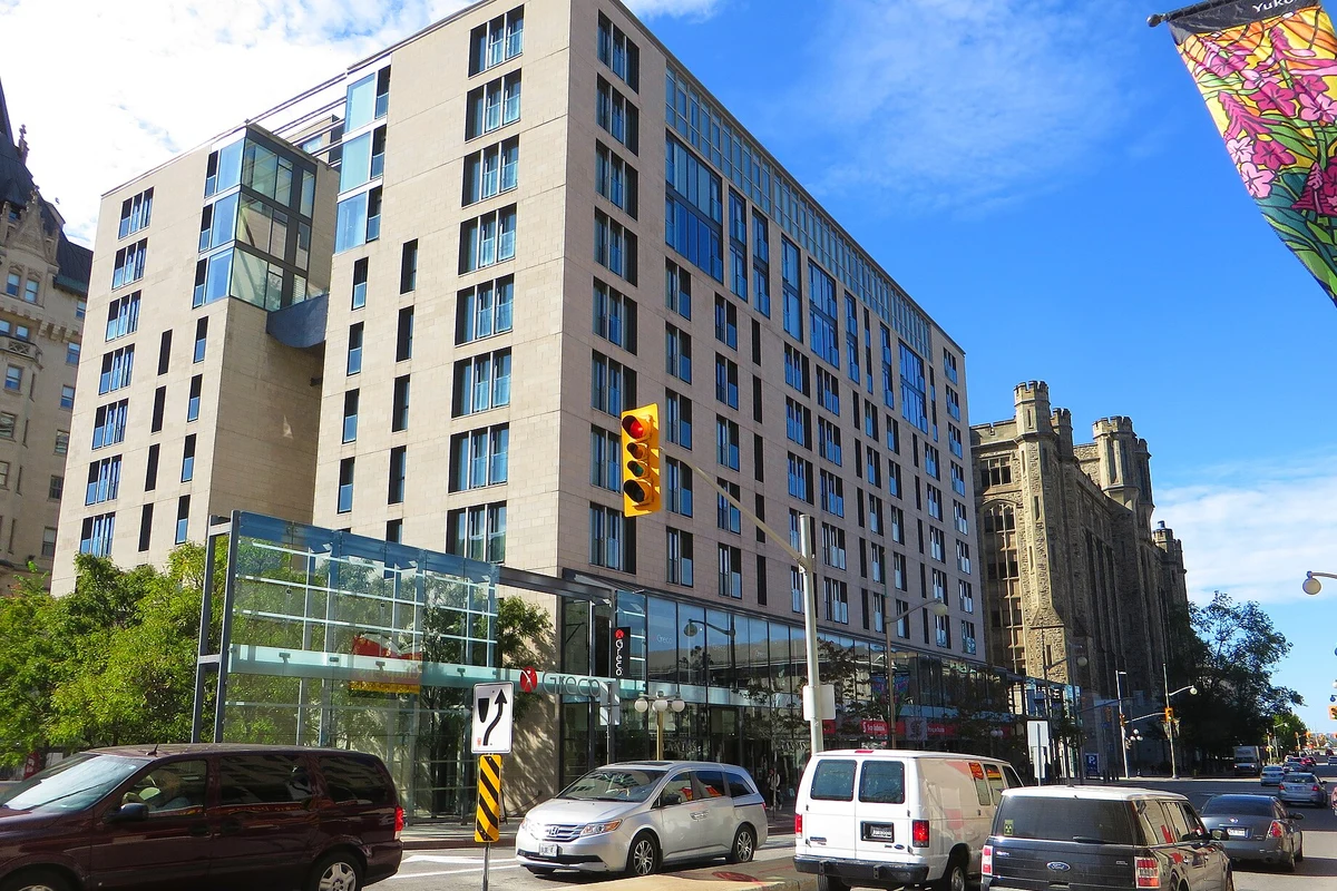 Revenue Canada office building in Ottawa, photographed by Ken Lund