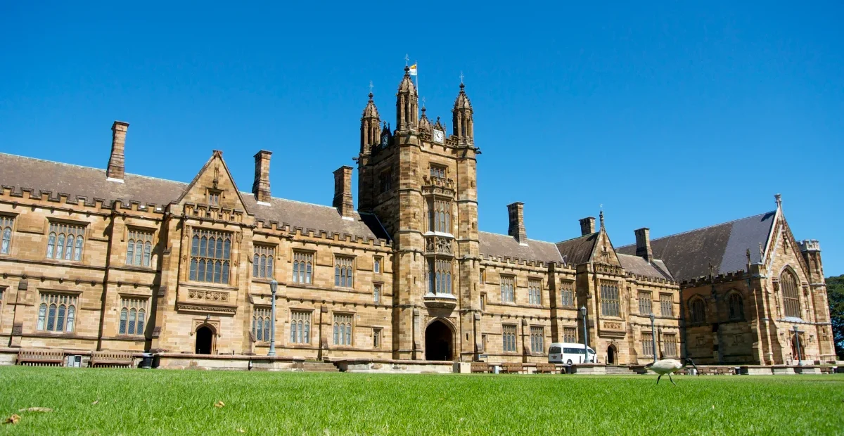 University campus in Australia, where Indian students form one of the two largest international groups