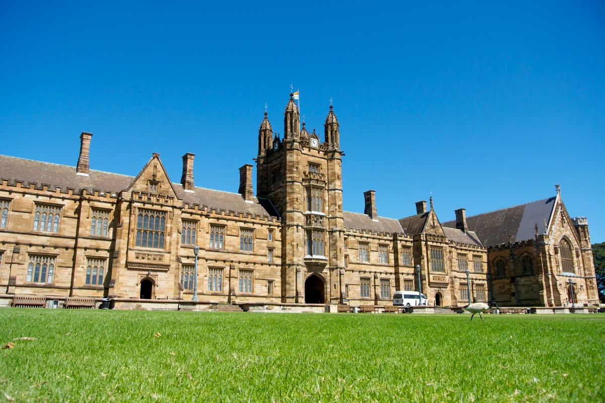 University campus in Australia, where Indian students form one of the two largest international groups