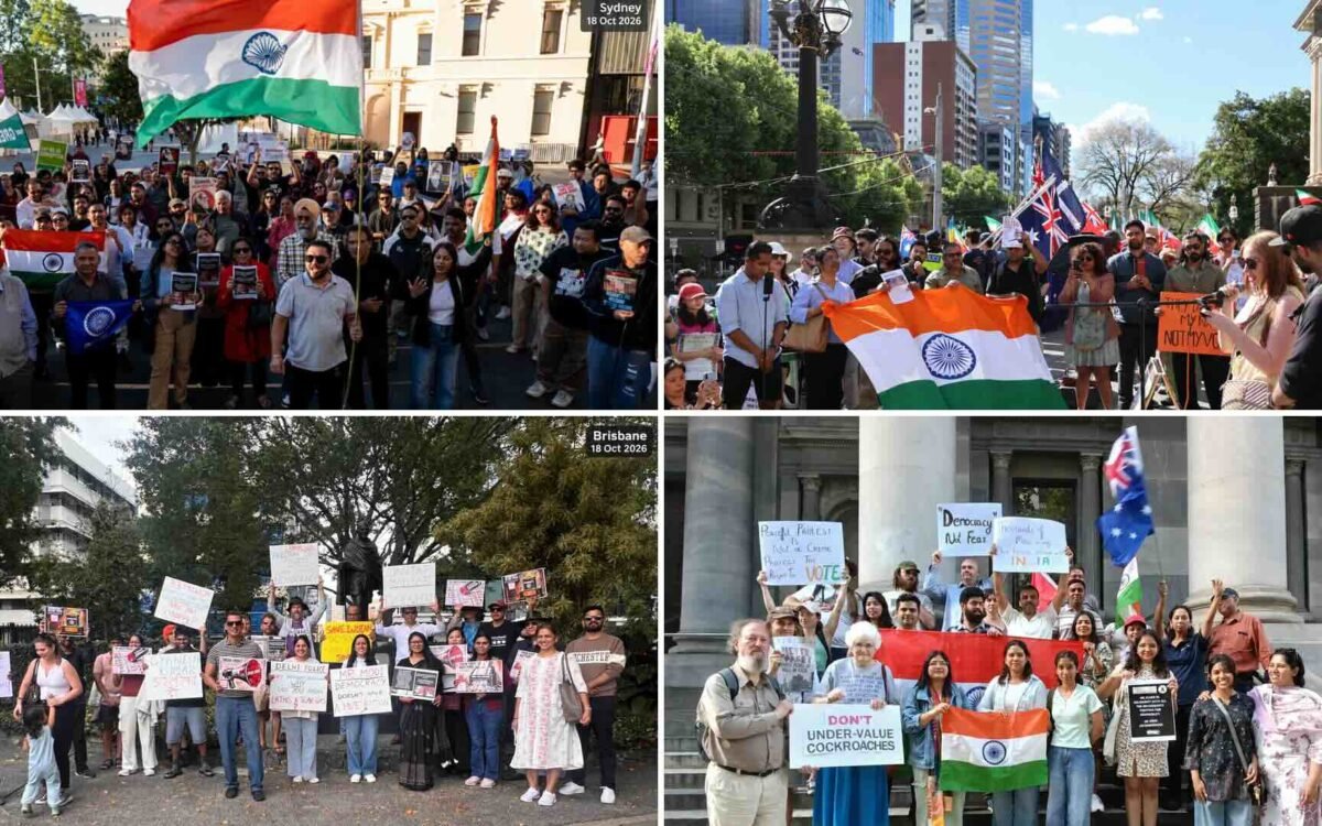 Diaspora vigils in four Australian cities back India’s Gen Z protesters
