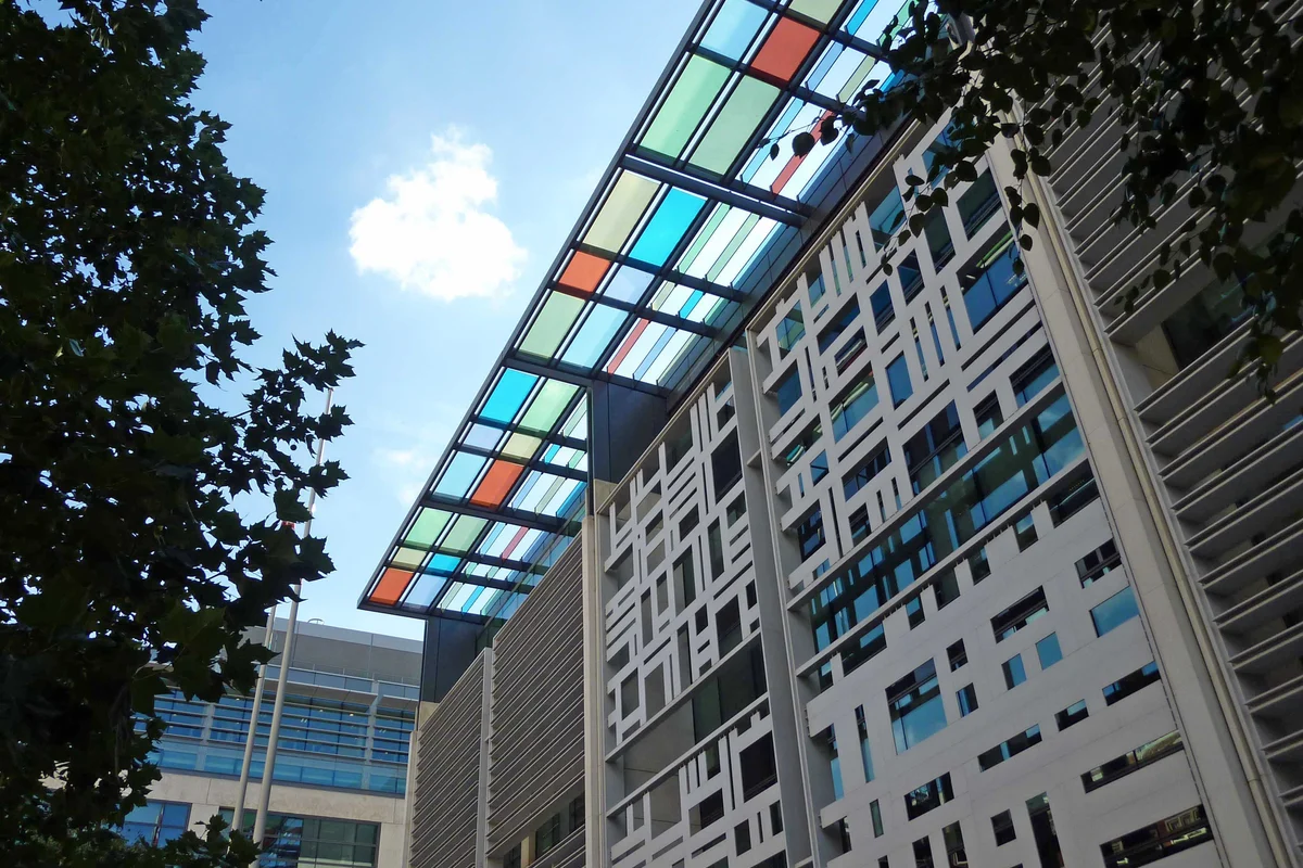 UK Home Office building at 2 Marsham Street in London